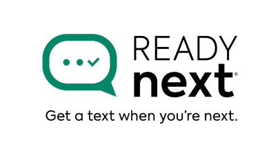 Ready Next: Get a text when you're next